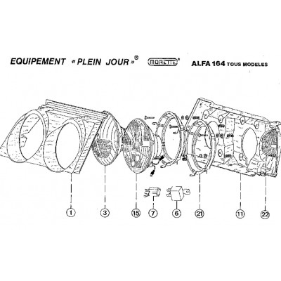 Spare parts Alpha Romeo 164