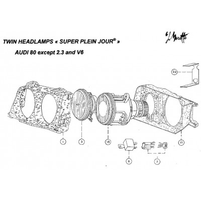 Spare Parts Audi 80