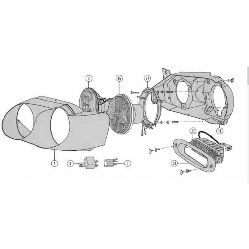 Spare parts Ford Escort 6