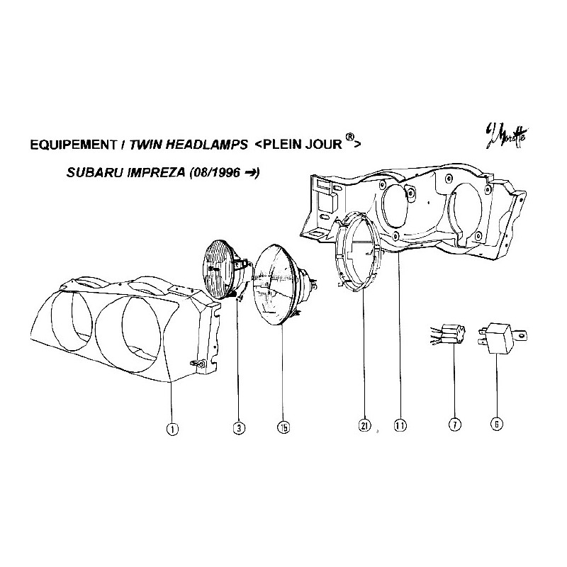 Spare Parts Subaru Classic