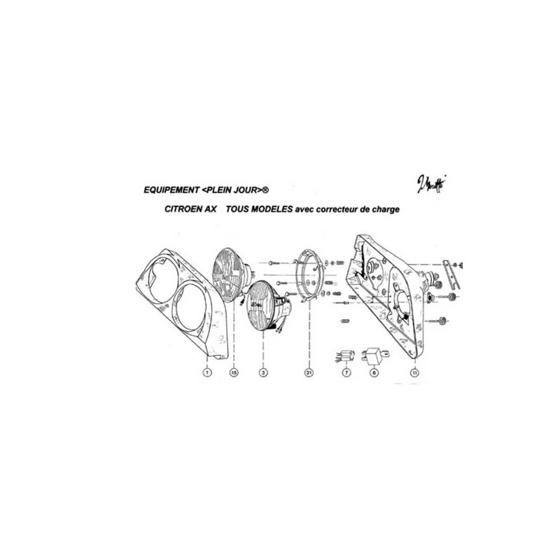 Spare Parts Citroen AX