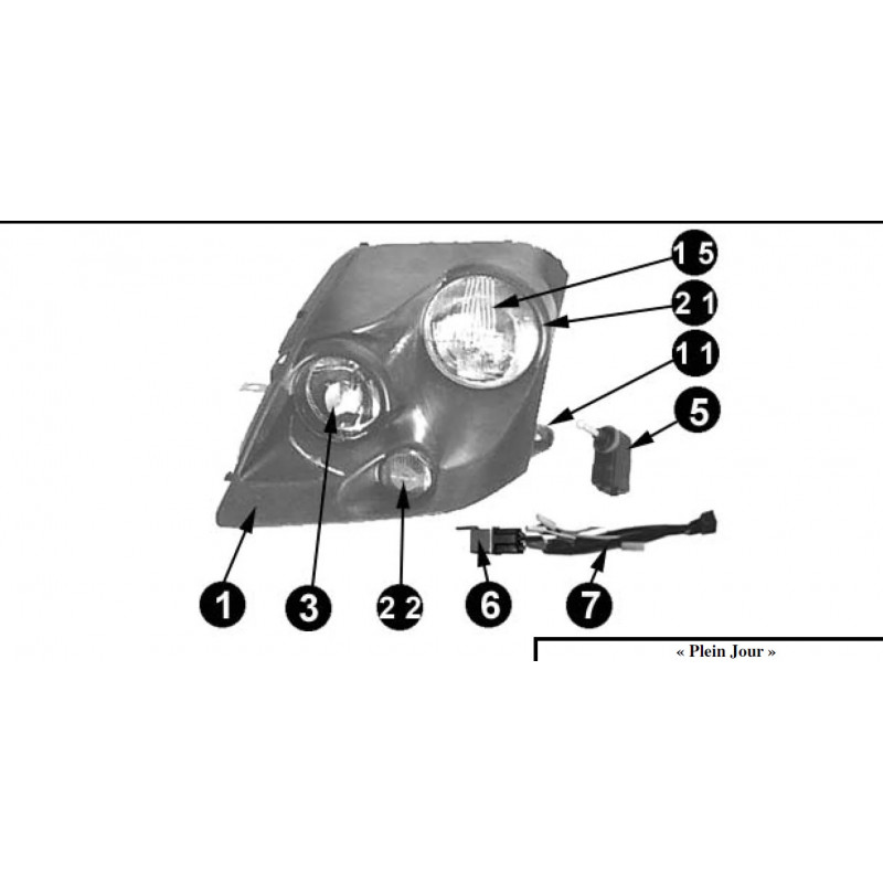 Spare Parts Citroen C2