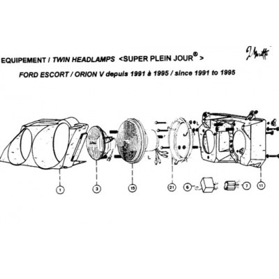 Spare Parts Ford Escort 5