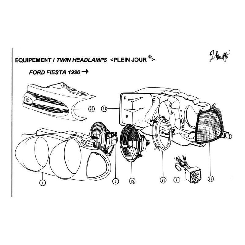 Spare Parts Ford Fiesta 4 95-99