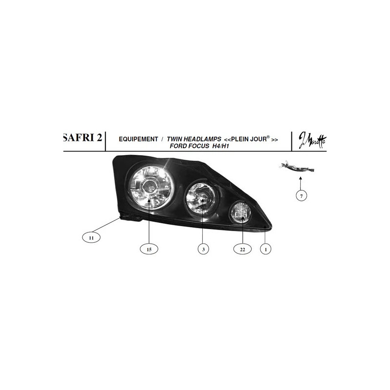 Spare Parts Ford Focus 1&2 H4