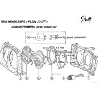 Spare Parts Nissan Primera/P11