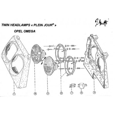 Spare Parts Opel/Vauxhall Omega-Carlton