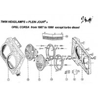 Spare Parts Opel/Vauxhall Corsa A / Nova