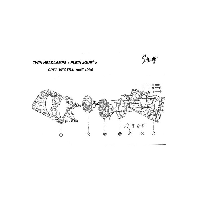 Spare Parts Opel/Vauxhall Vectra a-Cavalier