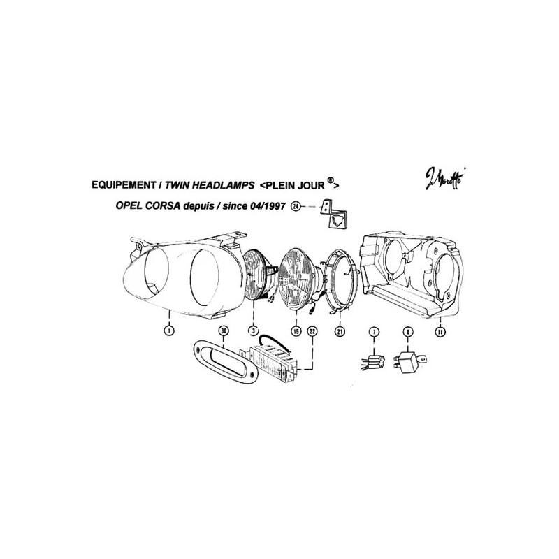 Spare Parts Opel/Vauxhall Corsa B