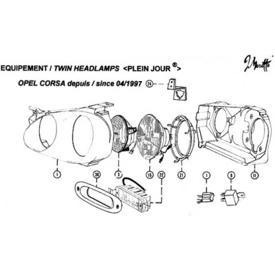 Spare Parts Opel/Vauxhall Corsa B 97-