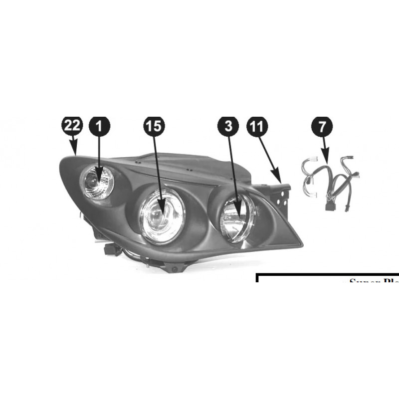 Spare Parts Subaru Impreza 05-