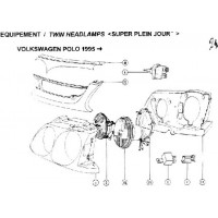 Spare parts Volkswagen Polo 6N1