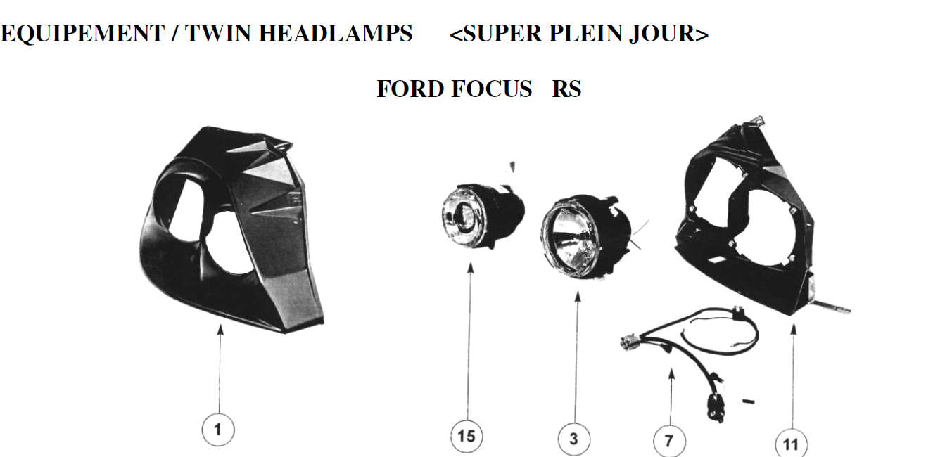 Spare-parts-Focus 2001-